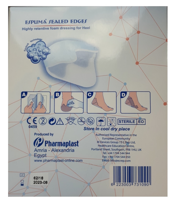 Espuma Sealed Edges, pansament absorbant din spuma