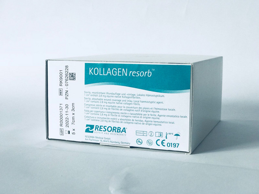 KOLLAGEN RESORB, burete hemostatic resorbabil