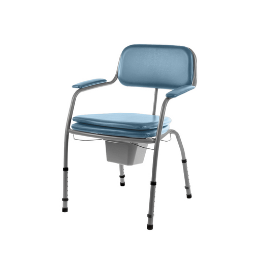 SCAUN CU VAS DE TOALETA ALBASTRU