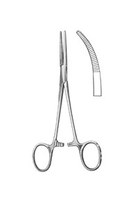 Pensa hemostatica Kelly