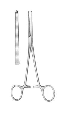 Pensa hemostatica Ochsner-Kocher 1 x 2 dinti