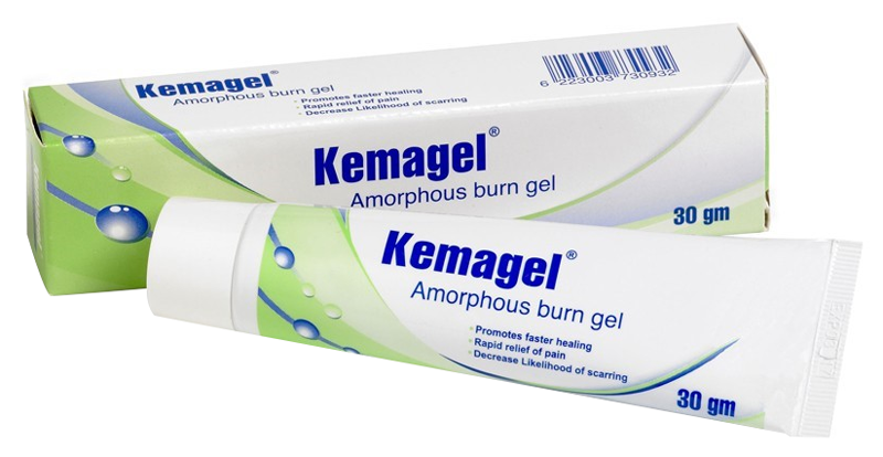 Kemagel, hidrogel steril pentru arsuri minore