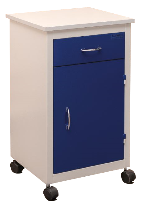 Noptiera pat spital, cadru metalic TM-E 5005