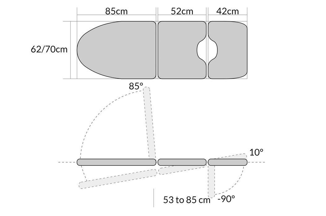 Scaun ginecologic hidraulic