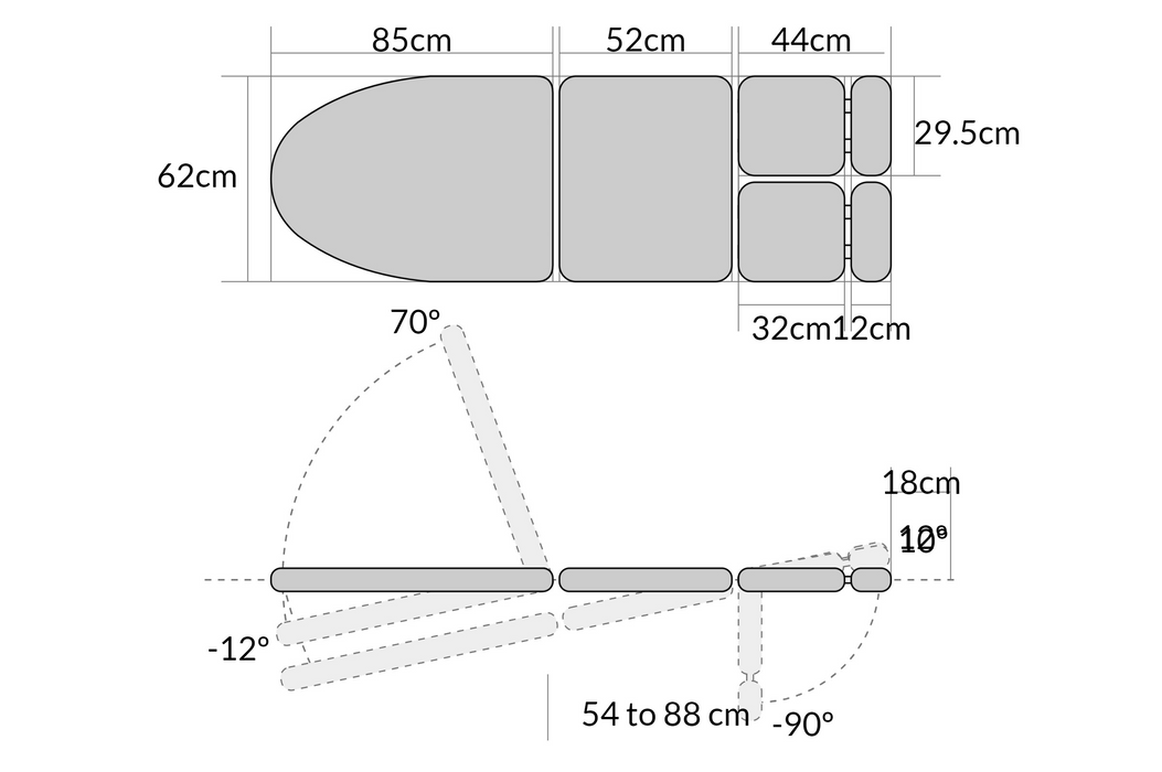 Scaun electric podiatrie