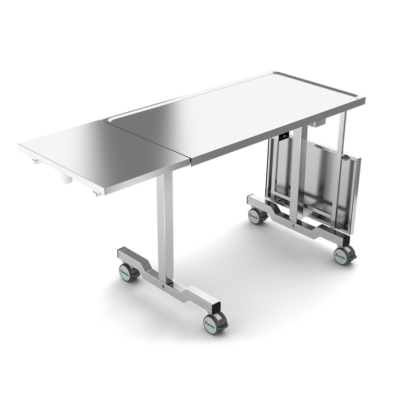 Masa instrumentar medical extensibila din inox — MLM Medical