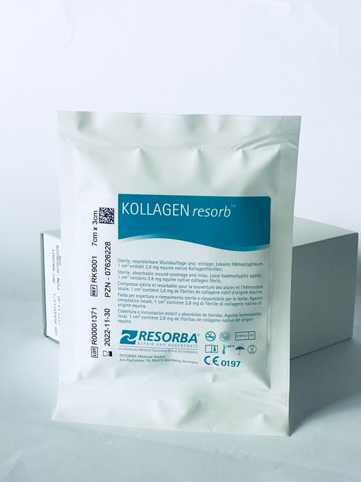 KOLLAGEN RESORB, burete hemostatic resorbabil