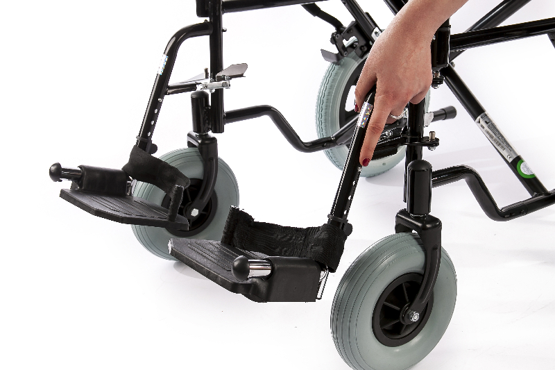 SCAUN CU ROTILE DE TRANZIT STEELMAN TRAVEL 43CM