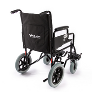 SCAUN CU ROTILE DE TRANZIT STEELMAN TRAVEL 43CM
