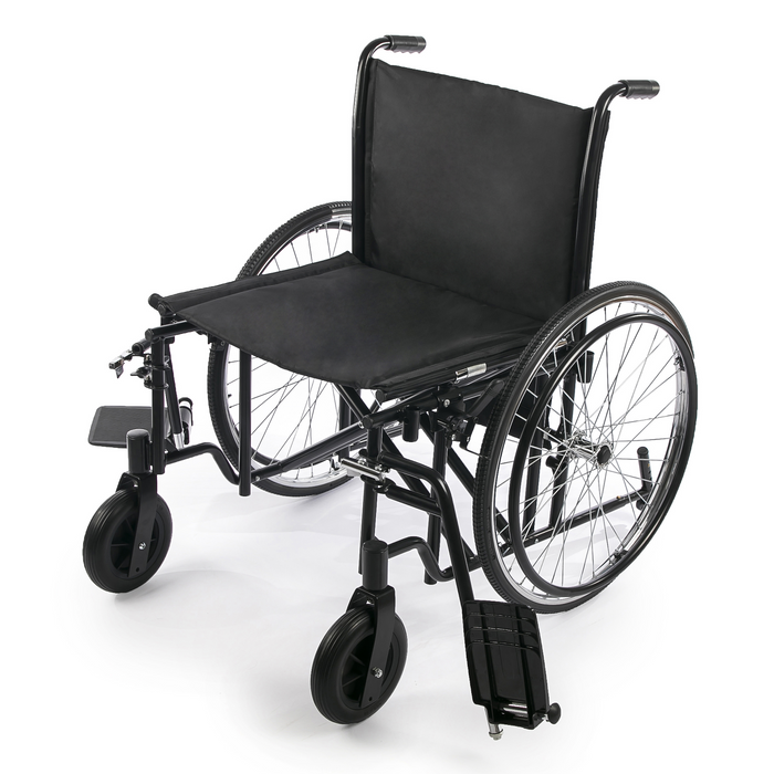 SCAUN CU ROTILE STEELMAN XL, 55CM PERSOANE SUPRAPONDERALE