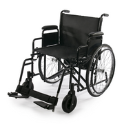 SCAUN CU ROTILE STEELMAN XL, 51CM PERSOANE SUPRAPONDERALE
