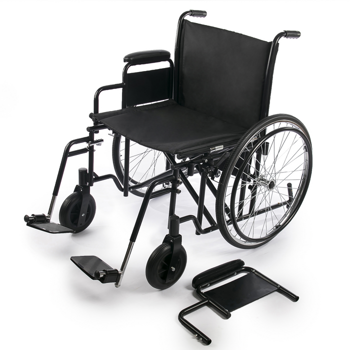 SCAUN CU ROTILE STEELMAN XL, 51CM PERSOANE SUPRAPONDERALE