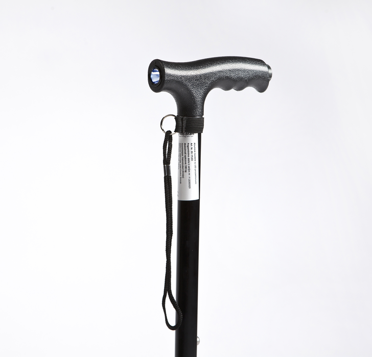 BASTON DIN ALUMINIU CU REFLECTOR LED