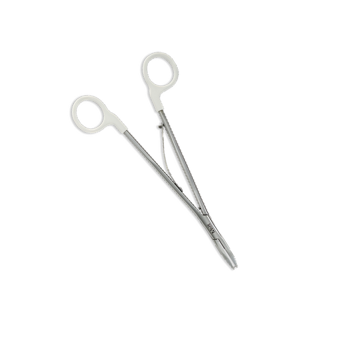 Aplicator chirurgical pentru cleme hemostatice din titan