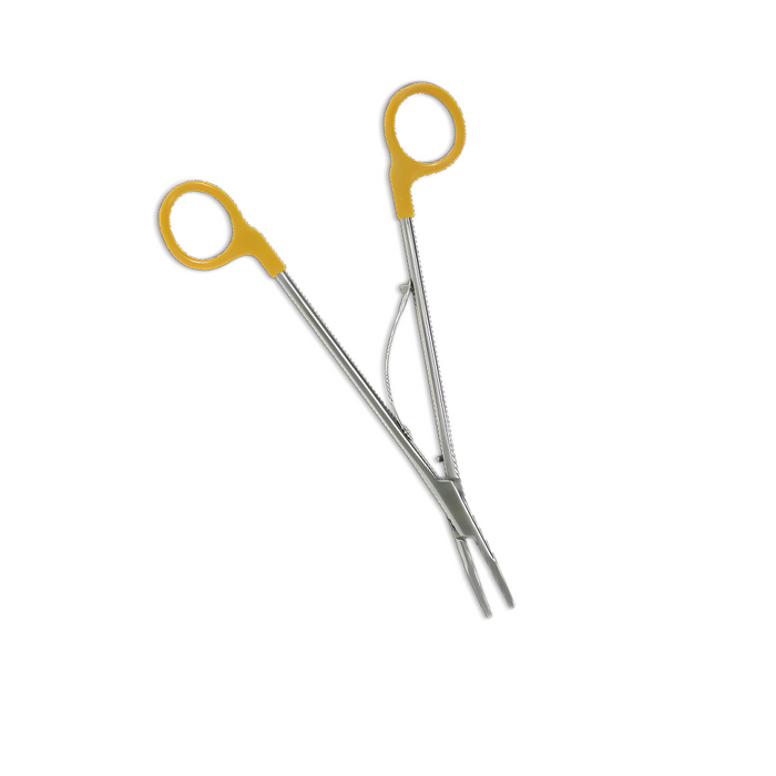 Aplicator chirurgical pentru cleme hemostatice din titan