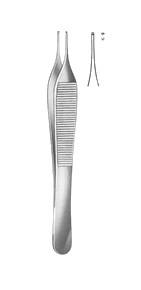 Micropensa chirurgicala Adson 1 x 2 dinti