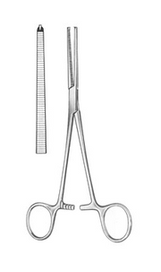 Pensa hemostatica Ochsner-Kocher 1 x 2 dinti