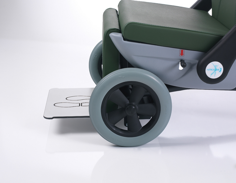 Scaun cu rotile multifunctional bariatric
