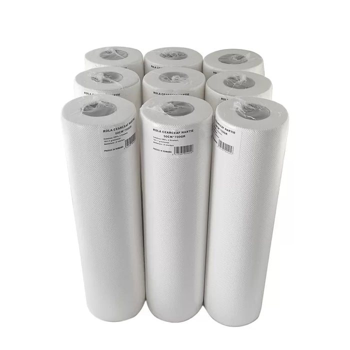 Rola cearceaf hârtie 50cmx700gr, 2 straturi