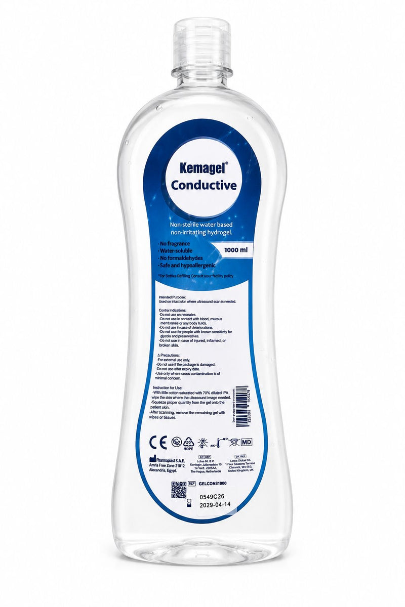 Gel ecograf ultrasunete - Profesional, Hipoalergenic