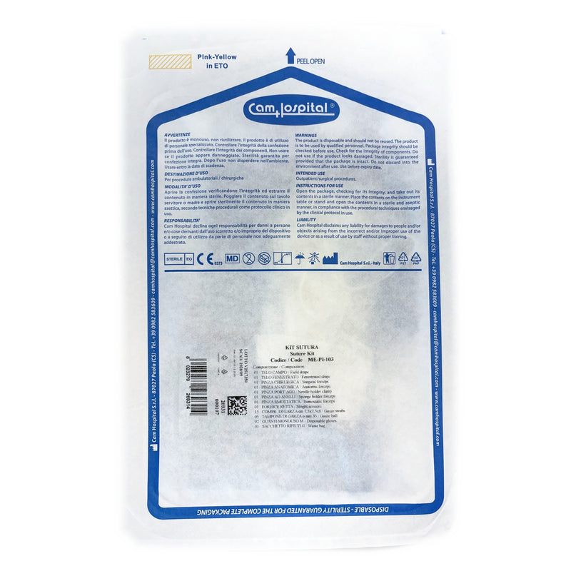 Kit de sutură steril, de unică folosință – Cam Hospital