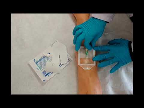 Plasture transparent pentru catetere venoase